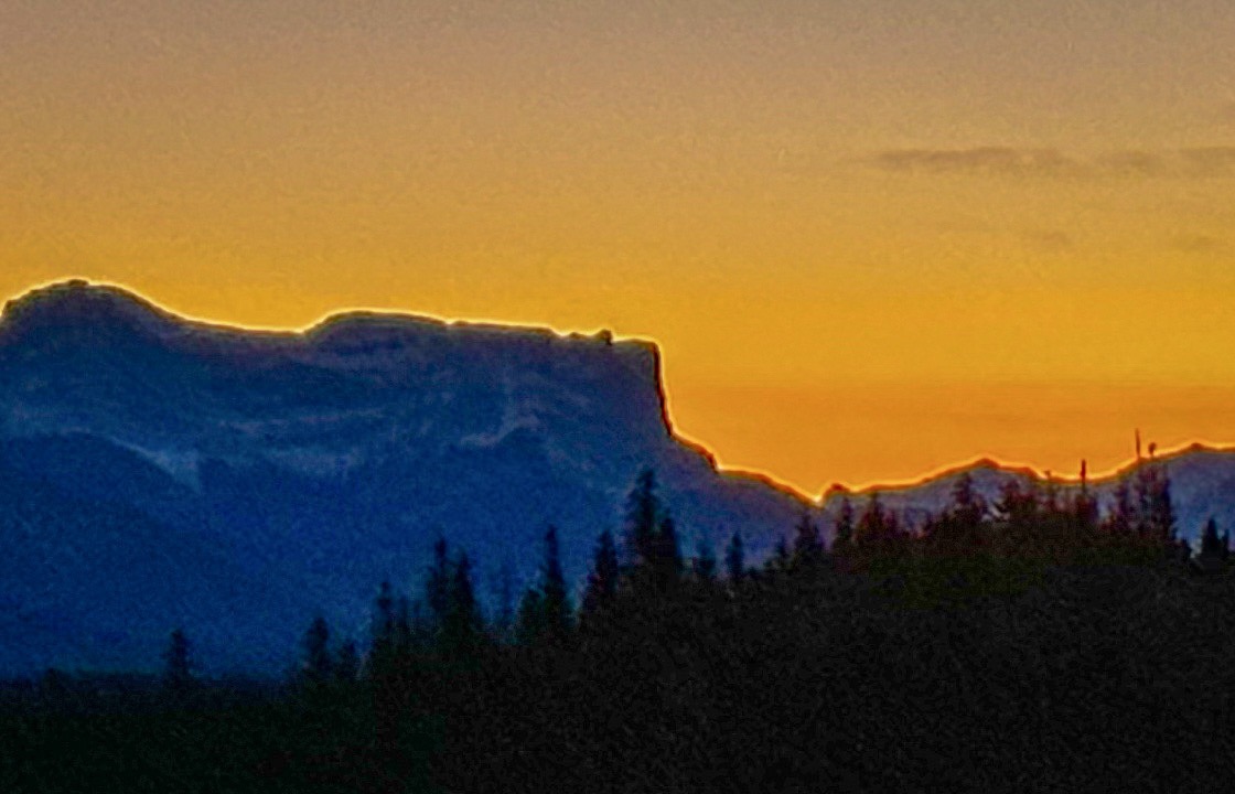 Community members discussing mural ideas in Hinton